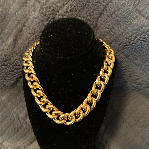 Amazon.com: Napier Clear Pave Crystal Collar Necklace, Gold  Napier Woman’s Gold-Tone Chain Necklace 18”